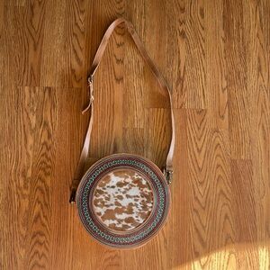 Myra Cowhide Canteen Purse